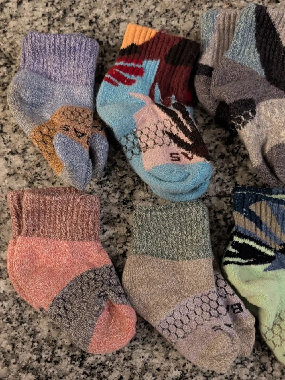 Bombas Assorted Multicolor Baby Socks - 8 Pairs